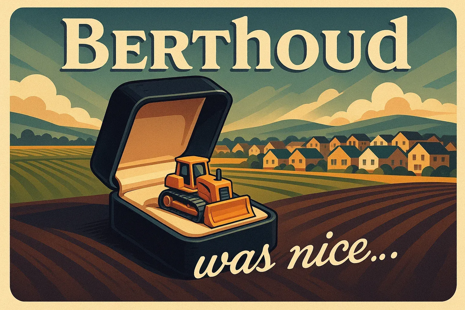 Bulldozer in a Ringbox