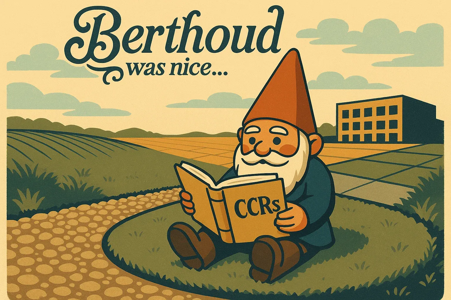 Gnome reading CCRs