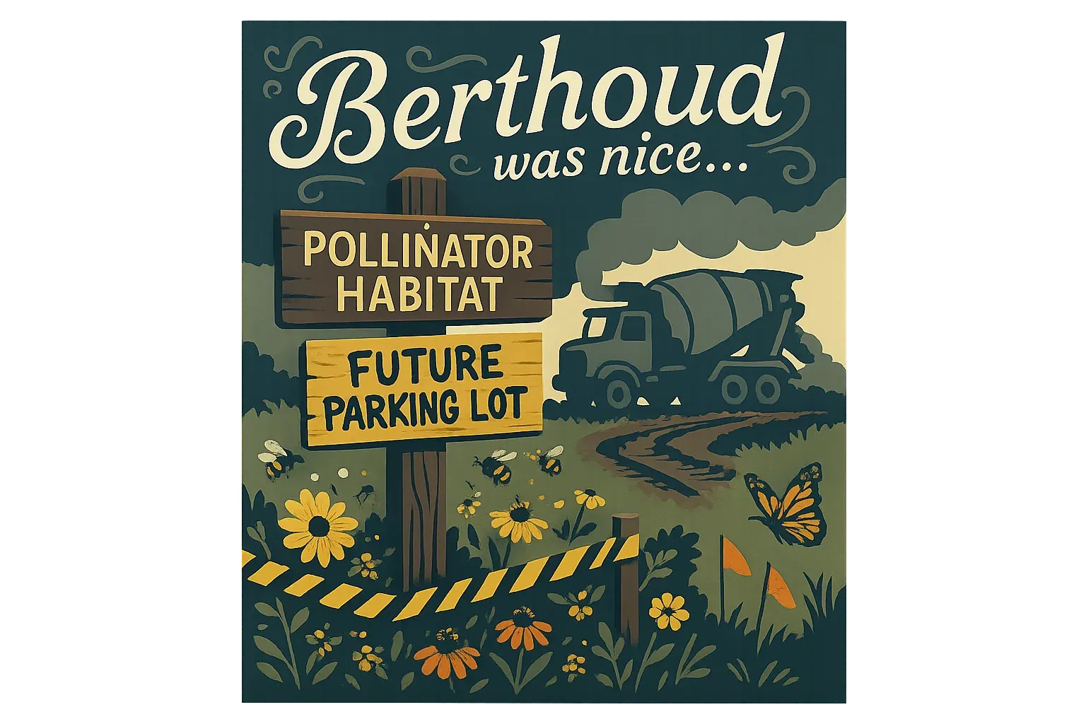 Pollinator Parking Lot