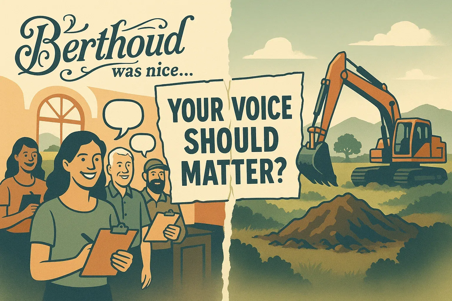 You voice should matter?
